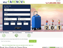Tablet Screenshot of farenova.com